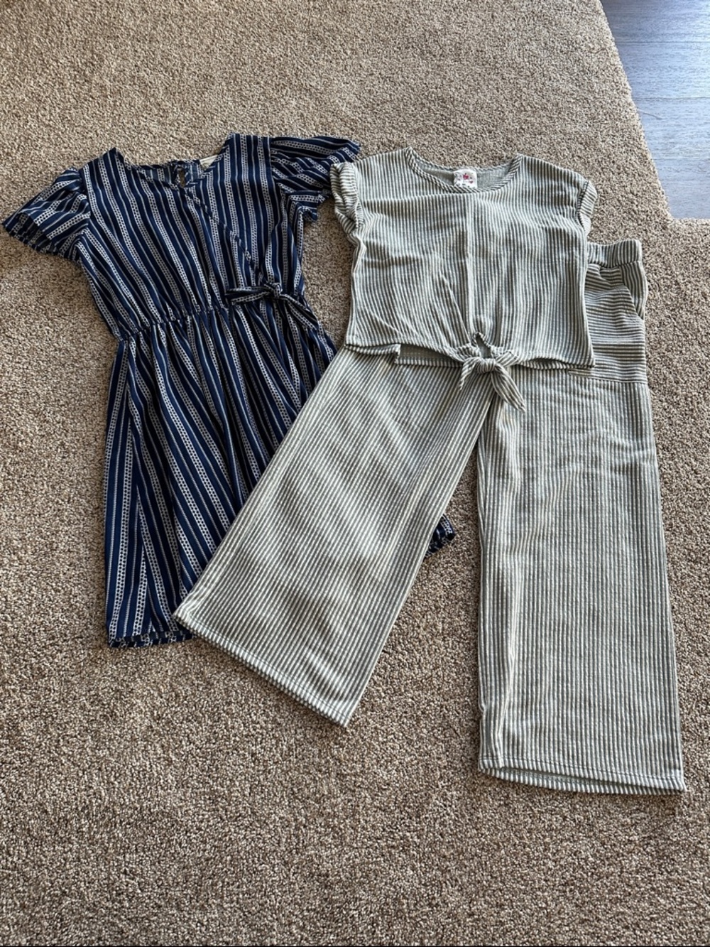 Jenna & Jessie Girls Dress and 2 Piece Outfit